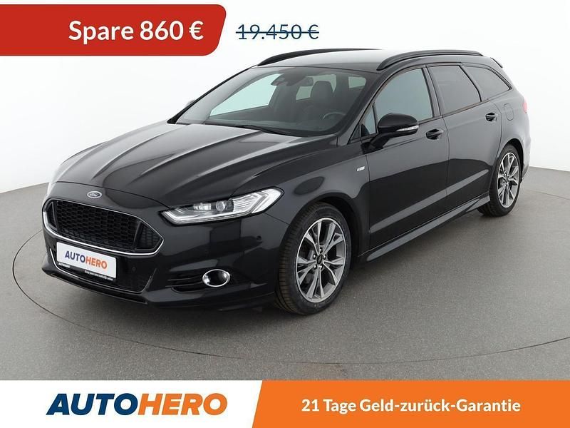 Schwarz Gebraucht 2018 Ford Mondeo ST-Line Kombi | 18.170 € (Teuer) - Bild 1/3