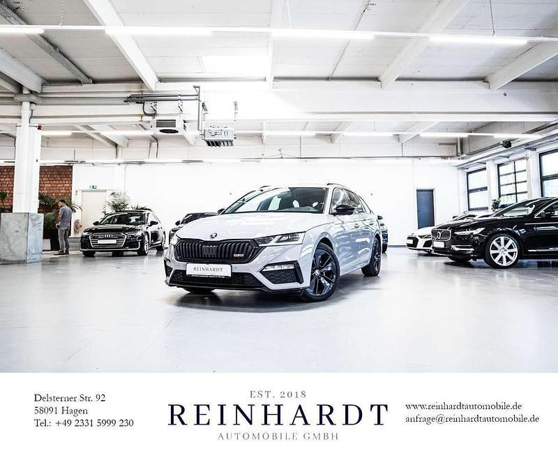 Steelgrau Gebraucht 2021 Skoda Octavia RS Kombi | 29.060 € - Bild 1/3