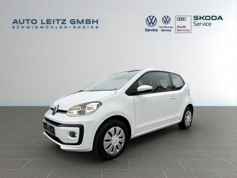 Pure white Gebraucht 2021 VW up! move up! Kleinwagen | 10.870 € (Fairer Preis) - Bild 1/4