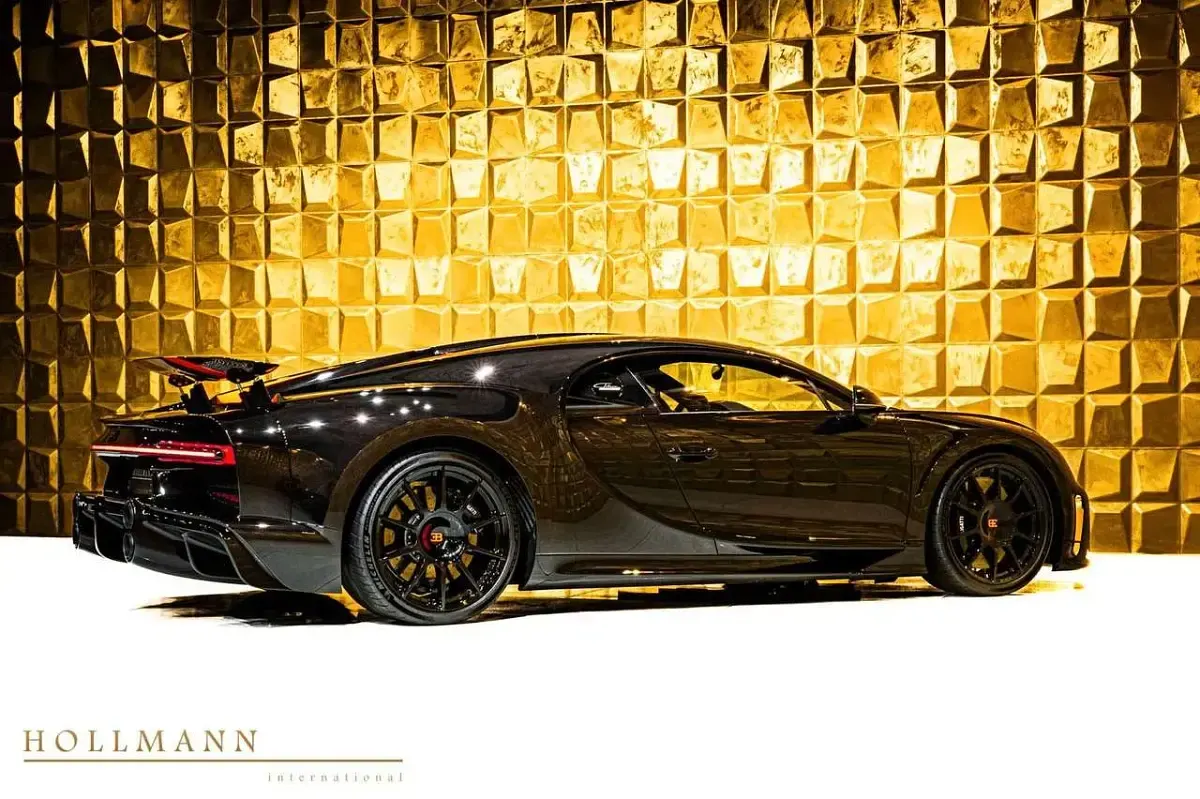 Gebraucht Bugatti Chiron 2021 Exposed jet black carbon Coupé