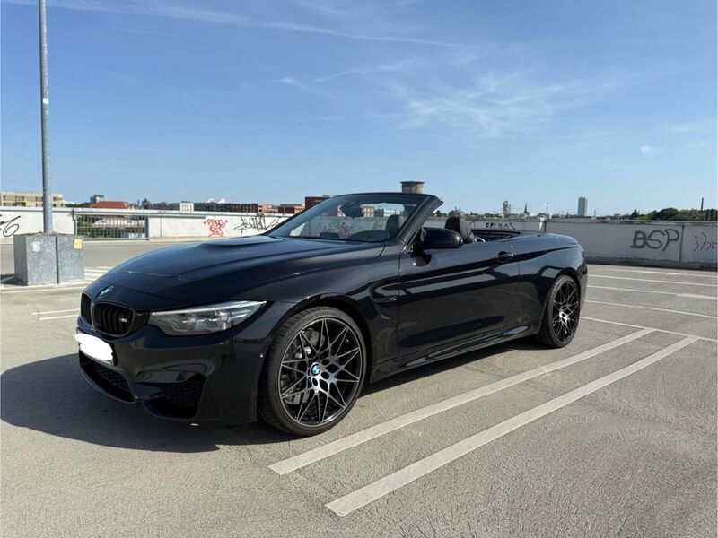 Schwarz Gebraucht 2019 BMW M4 Cabriolet Competition Edition Cabrio | 47.100 € (Superpreis) - Bild 1/4