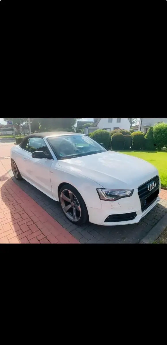 Gebraucht Audi A5 Cabriolet Design 177 PS (130 kW) 2013 Weiß Cabrio