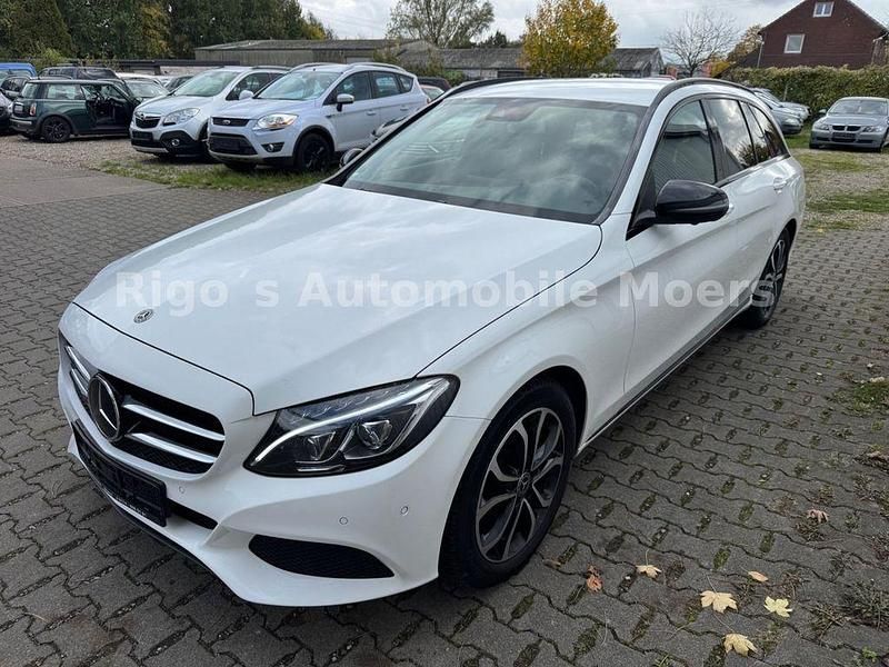 Weiß Gebraucht 2017 Mercedes C200 Kombi | 18.500 € (Guter Preis) - Bild 1/4