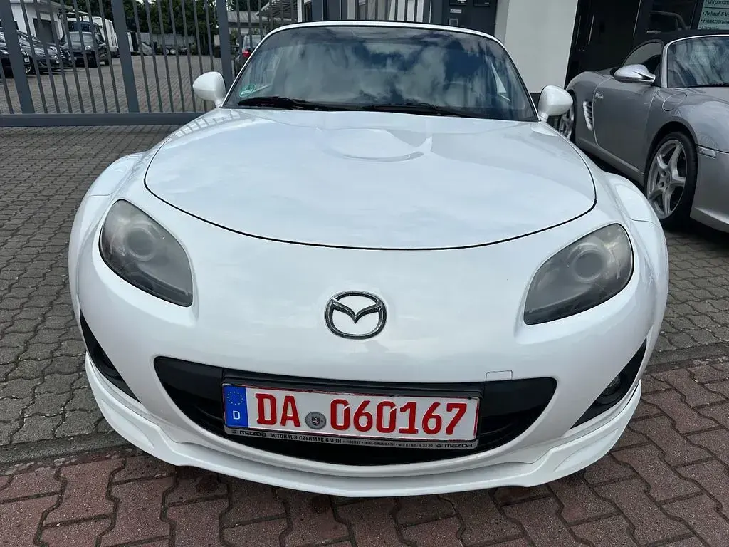 Gebraucht Mazda MX5 Center-Line 126 PS (92 kW) 2011 Weiß Cabrio