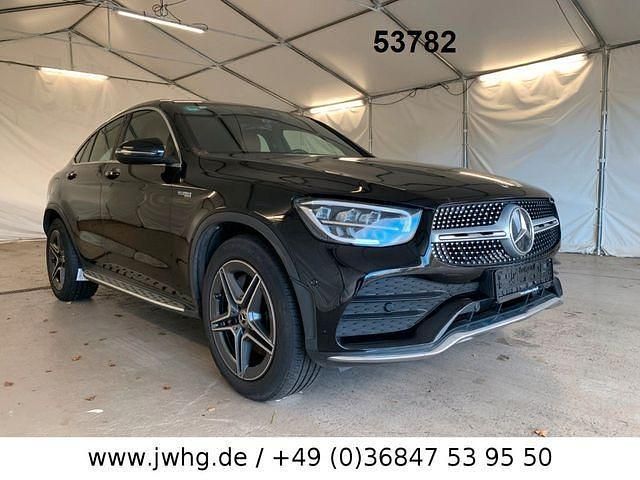 Schwarz Gebraucht 2020 Mercedes GLC220 AMG line Coupé | 31.450 € (Fairer Preis) - Bild 1/4