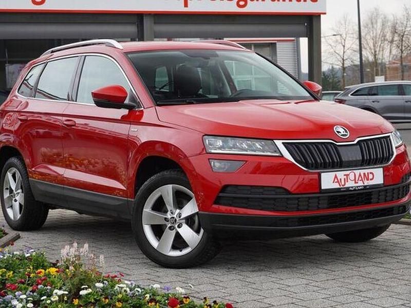 Gebraucht Skoda Karoq 116 PS (85 kW) 2019 Rot SUV