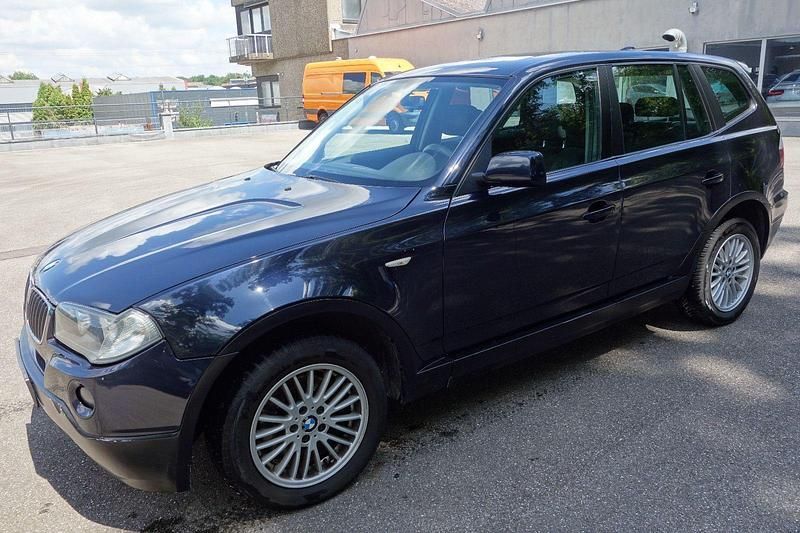 Blau Gebraucht 2007 BMW X3 Efficient Dynamics SUV | 1.999 € - Bild 1/4