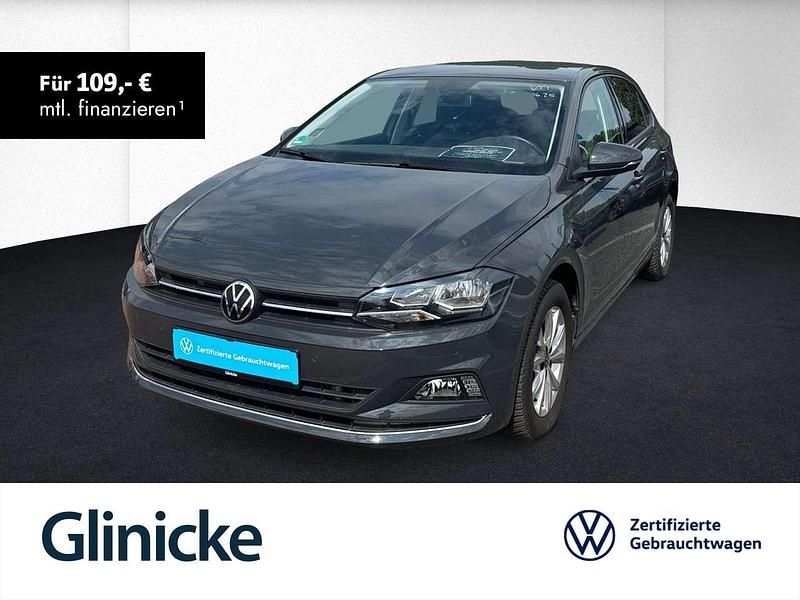 Grau Gebraucht 2021 VW Polo Highline Kleinwagen | 18.760 € (Fairer Preis) - Bild 1/1