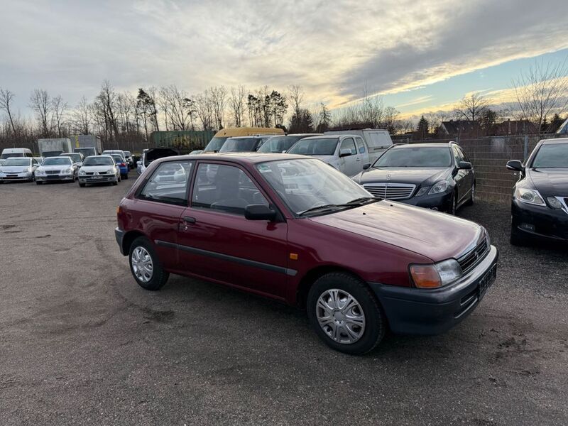 Gebraucht Toyota Starlet XLi 75 PS (55 kW) 1993 Rot Kleinwagen
