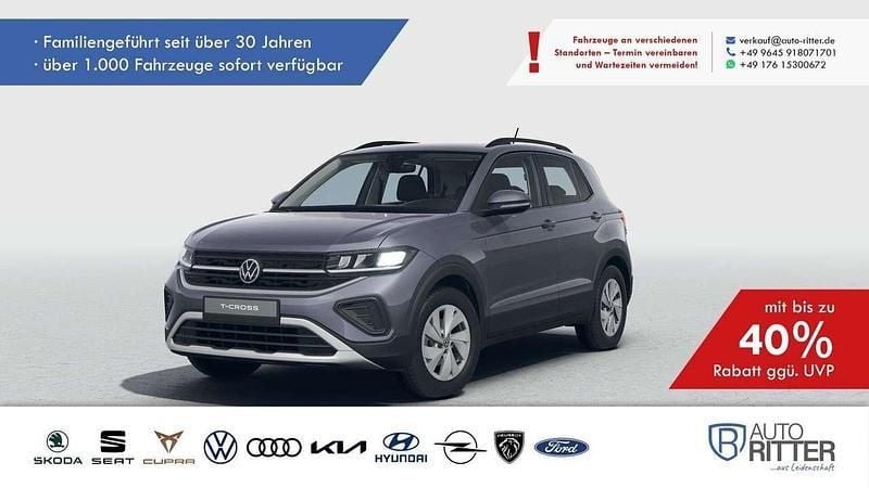 Rauchgrau metallic/grau Neu 2025 VW T-Cross SUV | 22.490 € (Fairer Preis) - Bild 1/4