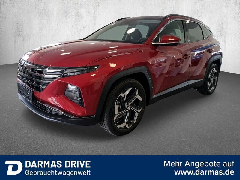Rot Gebraucht 2021 Hyundai Tucson Trend SUV | 24.990 € (Superpreis) - Bild 1/4