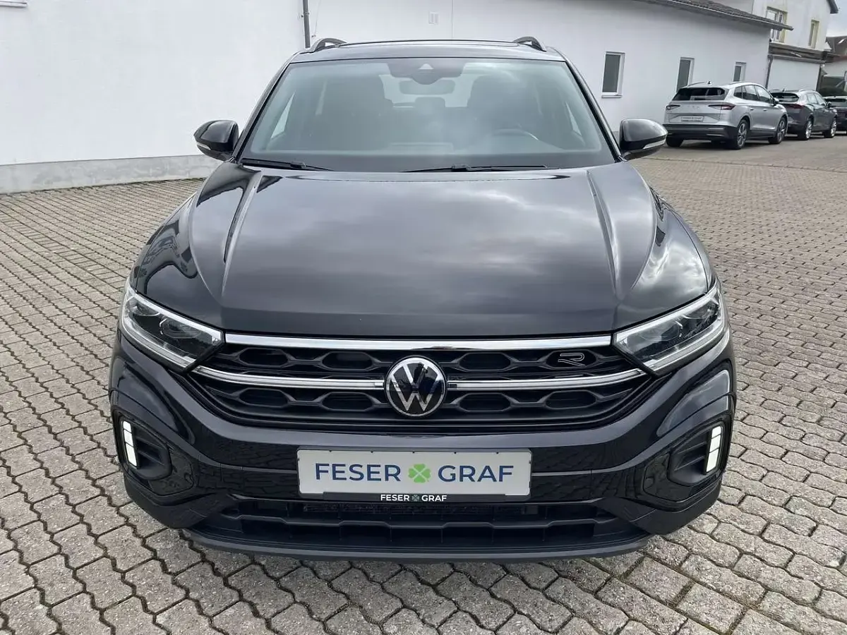 Gebraucht VW T-Roc R-line 150 PS (110 kW) 2022 Deep black perleffekt SUV