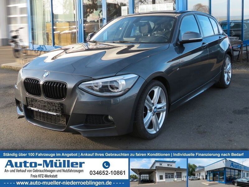 Grau Gebraucht 2015 BMW 116 M Sport Kleinwagen | 7.990 € (Fairer Preis) - Bild 1/4