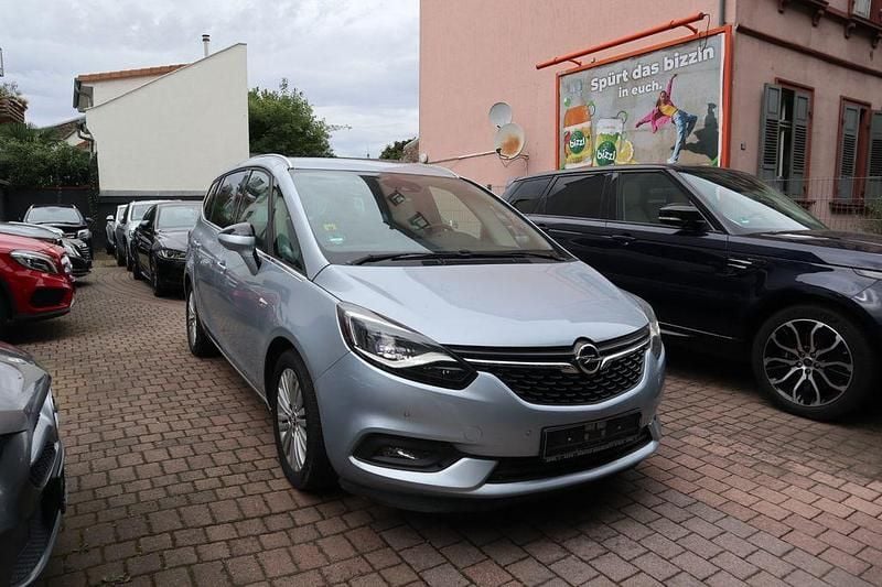 Silber Gebraucht 2018 Opel Zafira Tourer Van / Kleinbus | 13.600 € (Superpreis) - Bild 1/4