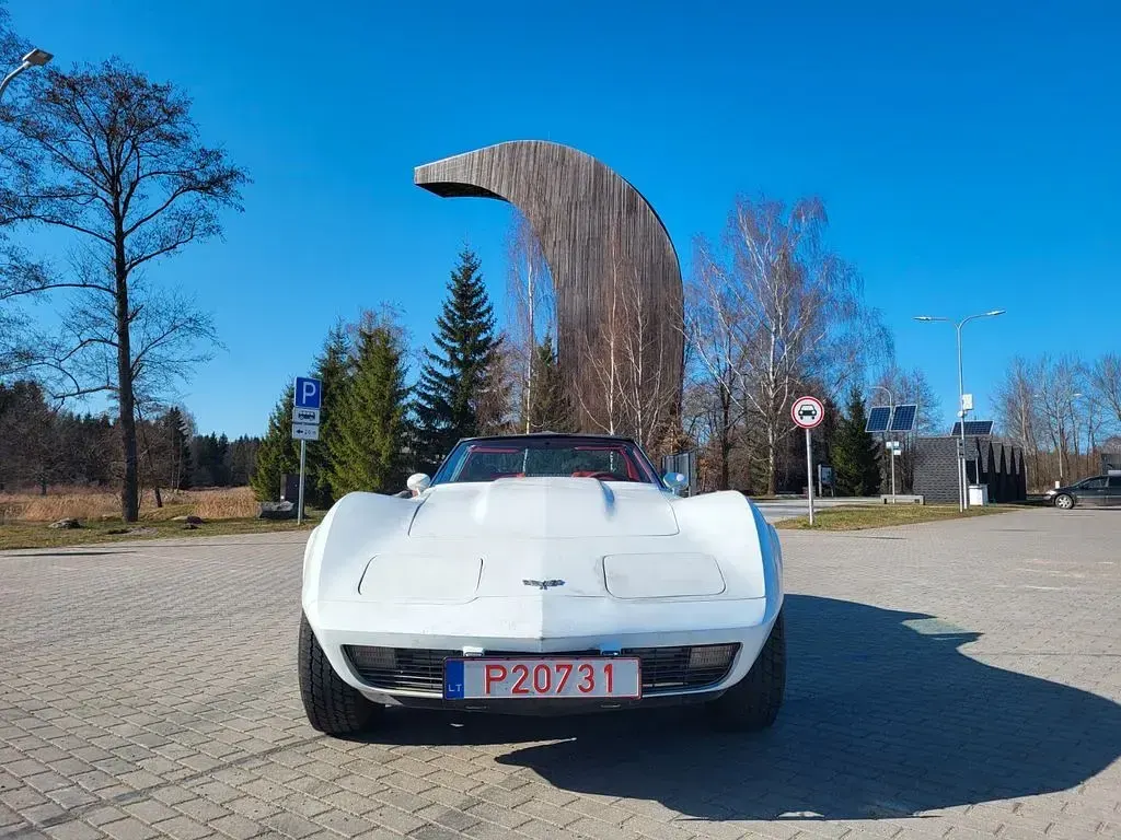 Gebraucht Corvette C3 200 PS (147 kW) 1976 Weiß Cabrio