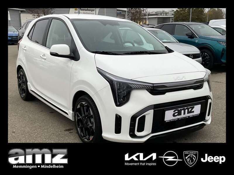 Clear white Neu 2025 Kia Picanto GT-Line Kleinwagen | 20.980 € (Etwas zu teuer) - Bild 1/4