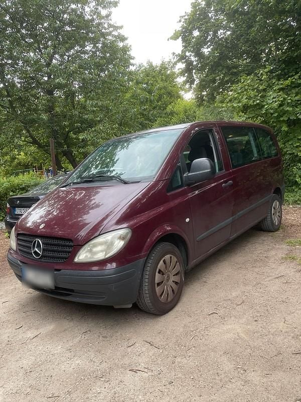 Rot Gebraucht 2006 Mercedes Vito Van / Kleinbus | 2.750 € - Bild 1/4