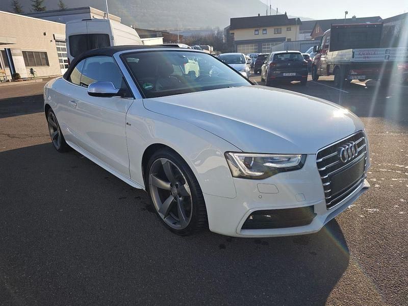Gebraucht Audi A5 Cabriolet S-Line 190 PS (139 kW) 2015 Weiß Cabrio