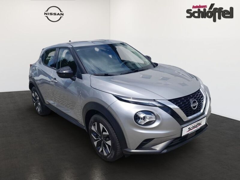 Silber Gebraucht 2024 Nissan Juke Acenta SUV | 16.990 € (Guter Preis) - Bild 1/4