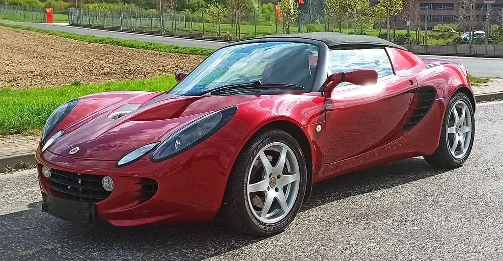 Brugt Lotus Elise 122 HK (89 kW) 2001 Rød Cabriolet