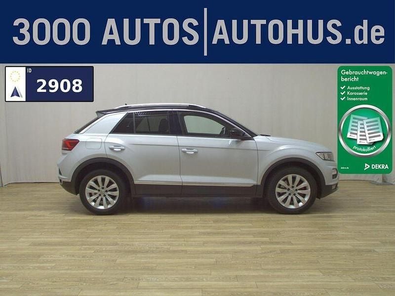 Silber Gebraucht 2020 VW T-Roc Sport SUV | 18.980 € (Superpreis) - Bild 1/4