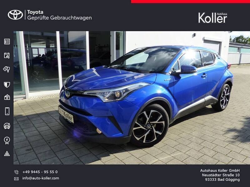 Nebula blau 8x2 Gebraucht 2018 Toyota C-HR Team SUV | 18.500 € (Fairer Preis) - Bild 1/4