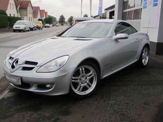 Gebraucht Mercedes SLK200 163 PS (119 kW) 2004 Silber metallic Cabrio