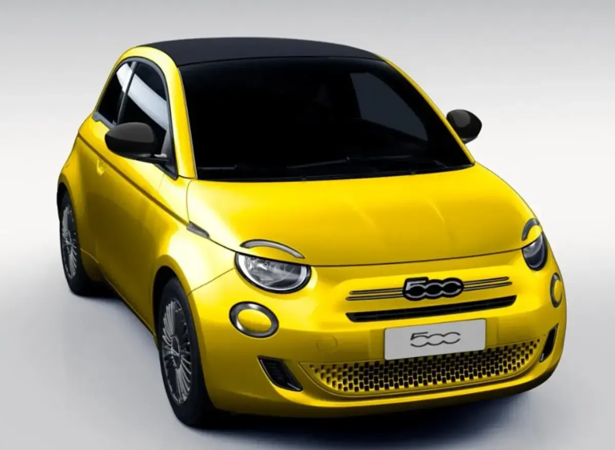 Neu Fiat 500C Icon 65 PS (47 kW) 2026 Sun of italy gelb metallic Cabrio