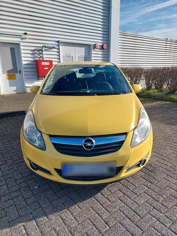 Gebraucht Opel Corsa 90 PS (66 kW) 2008 Gelb Kleinwagen