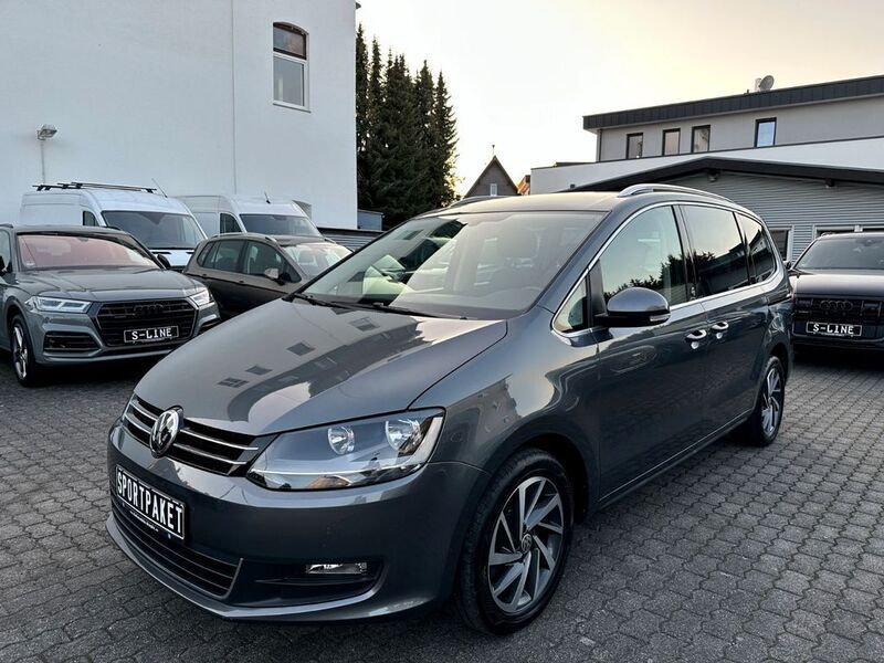Gebraucht VW Sharan Sound 150 PS (110 kW) 2017 Grau Van / Kleinbus