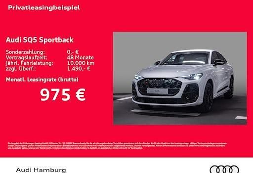 Neu Audi Q5 Sportback Ambiente 367 PS (269 kW) 2025 Weiß SUV
