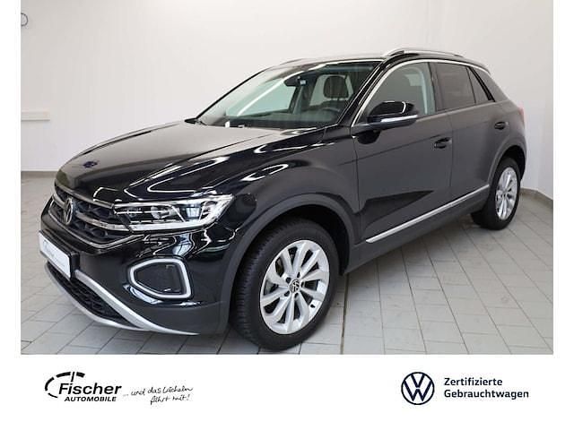 Schwarz Gebraucht 2024 VW T-Roc Style SUV | 27.440 € (Guter Preis) - Bild 1/3