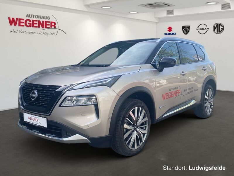 Champagne silver/ black Gebraucht 2025 Nissan X-Trail Tekna+ SUV | 51.550 € - Bild 1/4