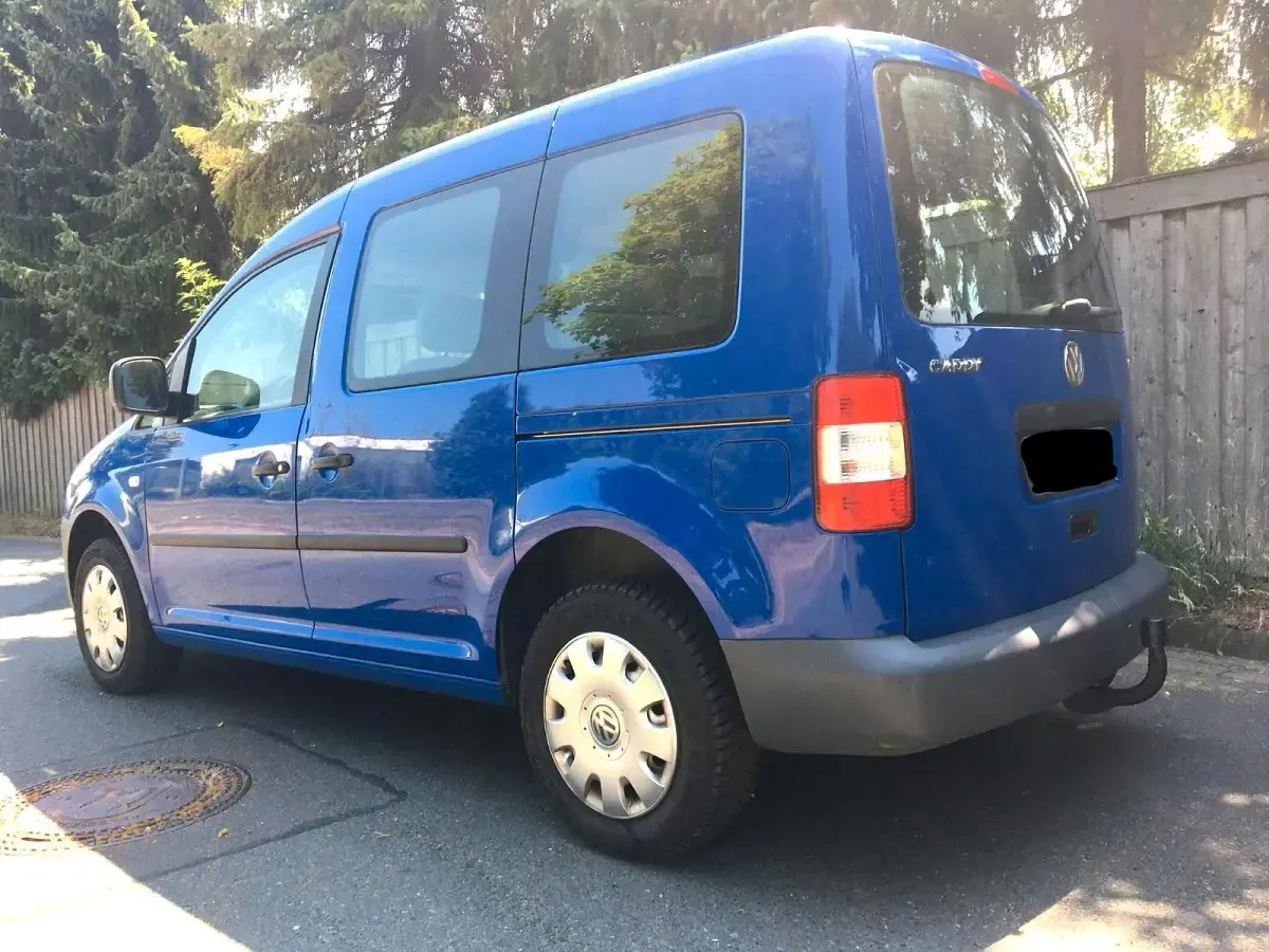 Gebraucht VW Caddy Life 102 PS (75 kW) 2006 Blau Van / Kleinbus
