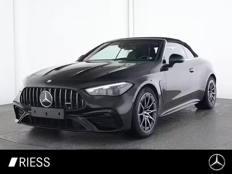 Metalliclack obsidianschwarz Gebraucht 2025 Mercedes CLE53 AMG AMG Cabrio | 84.580 € - Bild 1/4