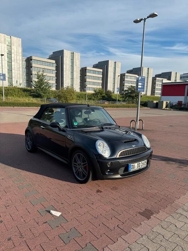 Schwarz Gebraucht 2008 Mini Cooper S Cabriolet Cabrio | 8.200 € (Fairer Preis) - Bild 1/4