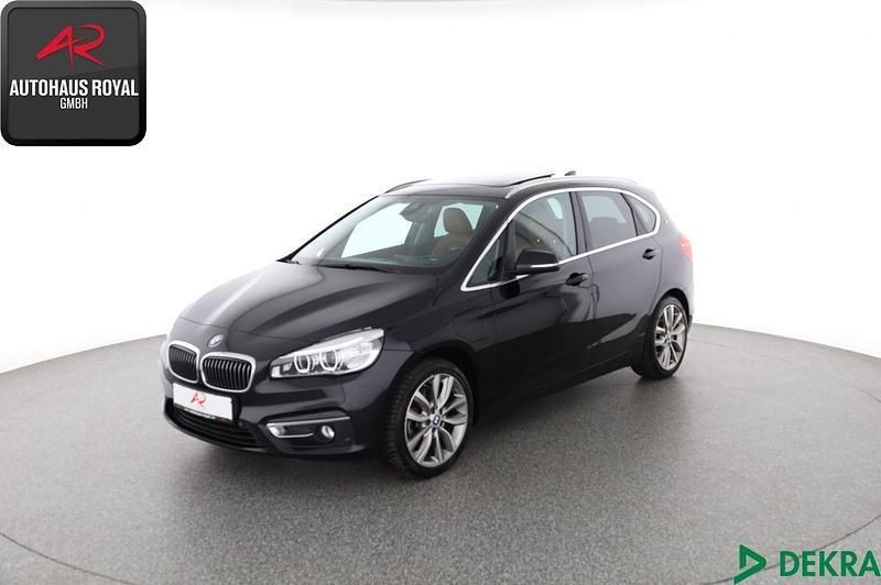 Schwarz Gebraucht 2016 BMW 225 Active Tourer Luxury Line Van / Kleinbus | 15.880 € (Fairer Preis) - Bild 1/4