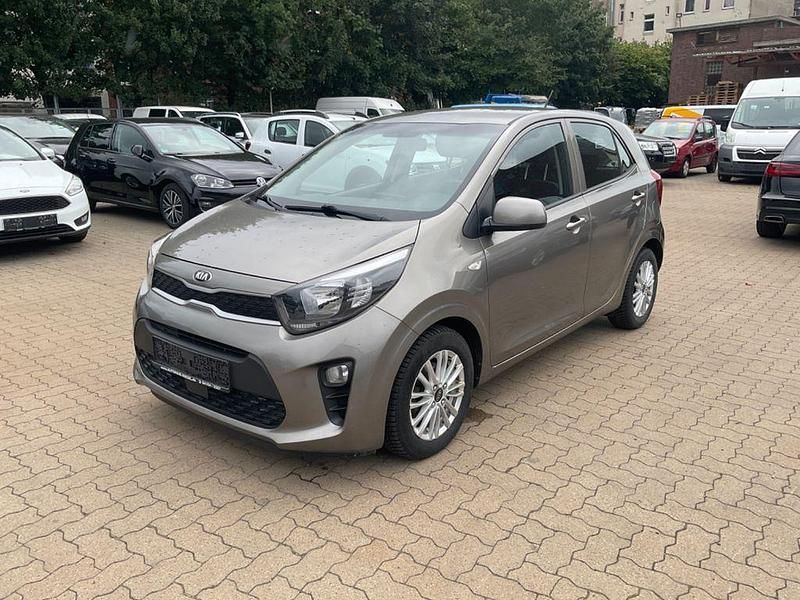 Silber Gebraucht 2018 Kia Picanto Edition 7 Kleinwagen | 6.499 € (Fairer Preis) - Bild 1/4