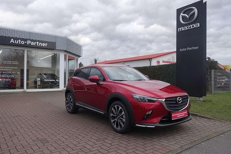 Magmarot metallic Gebraucht 2020 Mazda CX-3 Selection SUV | 18.490 € (Fairer Preis) - Bild 1/4