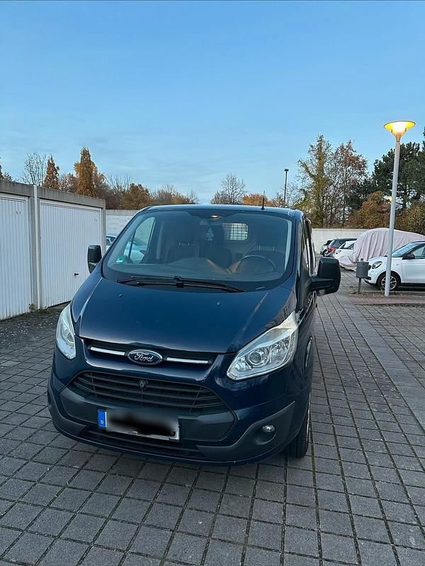 Blau Gebraucht 2014 Ford Transit Custom Van / Kleinbus | 6.980 € (Superpreis) - Bild 1/4