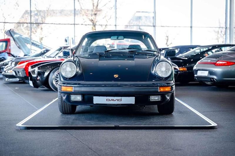 Gebraucht Porsche 911 231 PS (169 kW) 1983 Nachtblau met. Cabrio