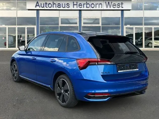 Gebraucht Skoda Scala Monte Carlo 116 PS (85 kW) 2025 Race blue met. Kleinwagen