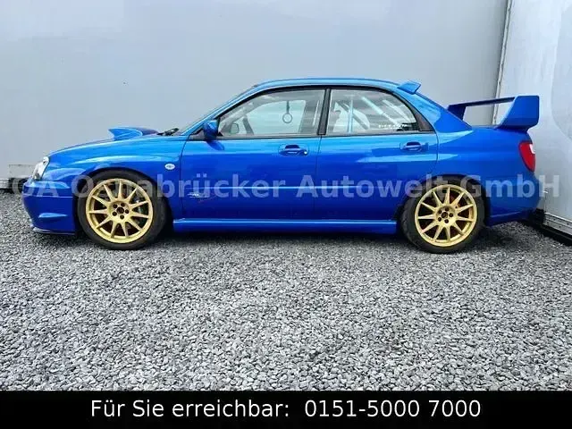 Käytetty Subaru Impreza 280 HP (205 kW) 2005 Sininen Sedan