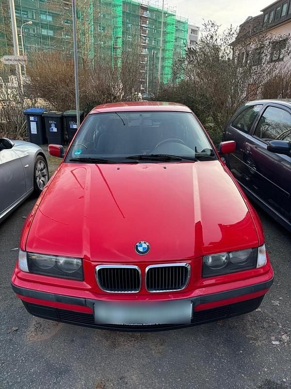 Gebraucht BMW 316 102 PS (75 kW) 1998 Rot Coupé