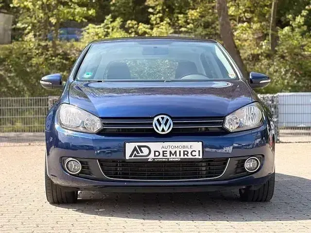 Gebraucht VW Golf VI Highline 110 PS (80 kW) 2009 Blau Kleinwagen