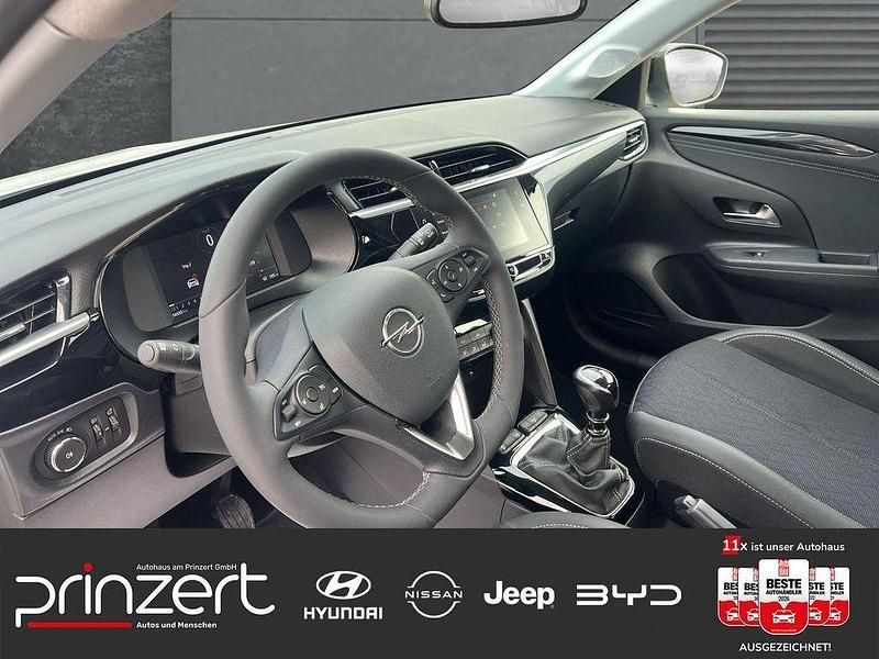 Gebraucht Opel Corsa Elegance 101 PS (74 kW) 2023 Lack weiss banquise/typ aussenverkleidung spiegel flach standard Kleinwagen