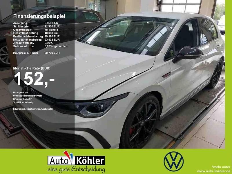 Gebraucht VW Golf VIII GTI 2023 Pure white Limousine