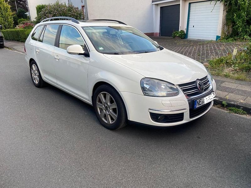Weiß Gebraucht 2007 VW Golf V Sportline Kombi | 1.700 € (Superpreis) - Bild 1/4