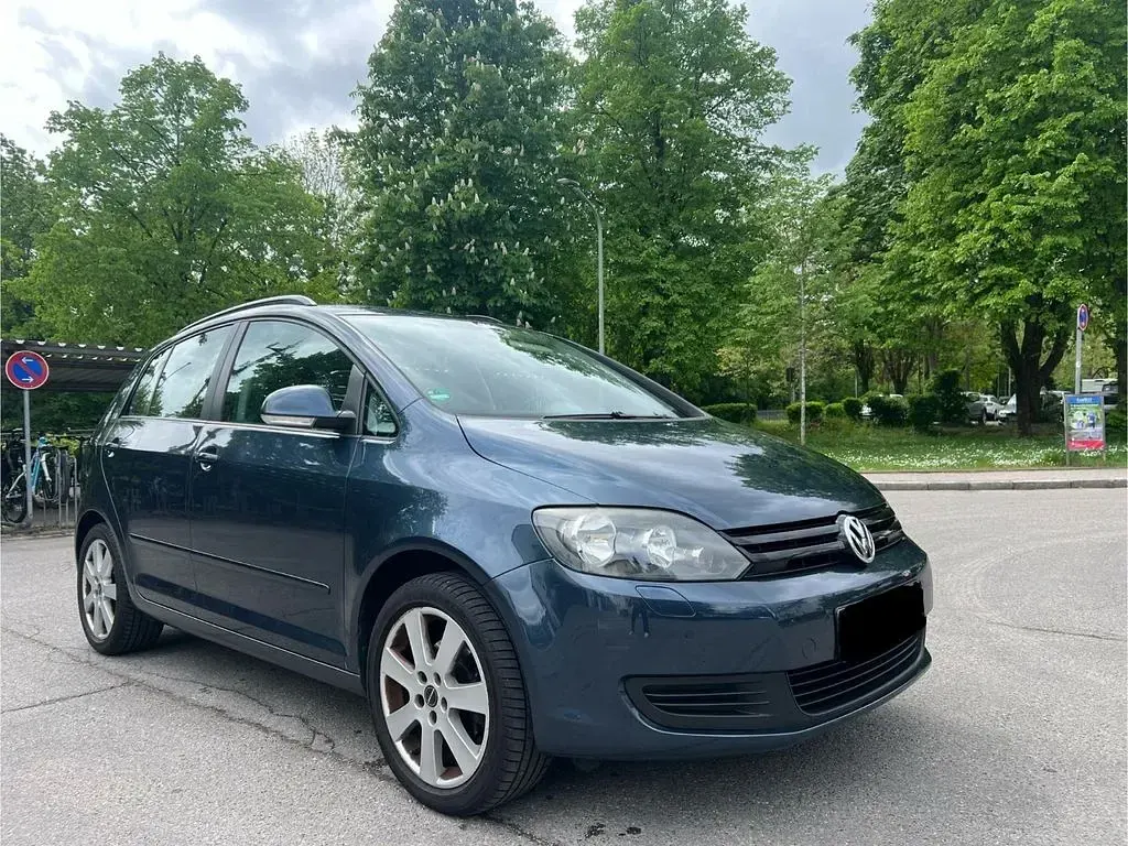 Gebraucht VW Golf Plus Cross Team 80 PS (58 kW) 2010 Blau Van / Kleinbus