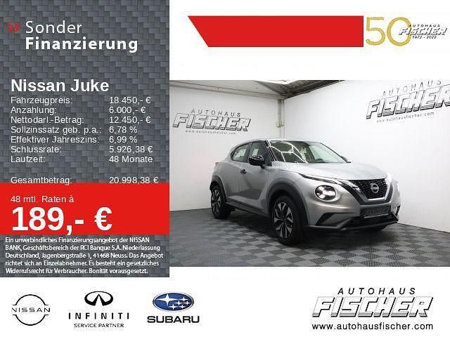 Silber Gebraucht 2025 Nissan Juke Acenta SUV | 18.450 € (Guter Preis) - Bild 1/4